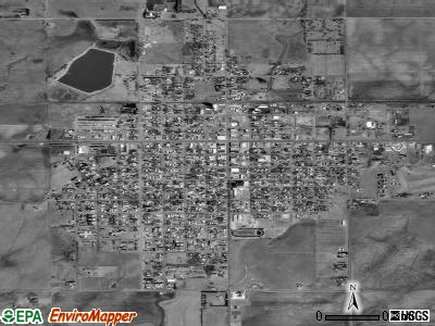 Greensburg satellite photo by USGS