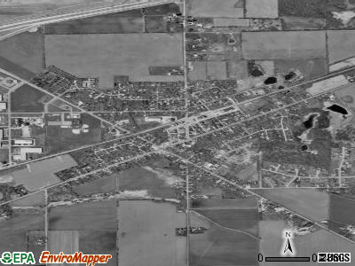 Darien satellite photo by USGS