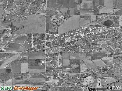 North Prairie satellite photo by USGS