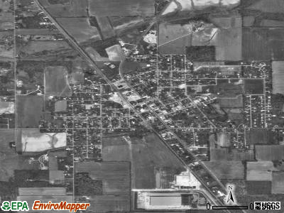 Mill Hall satellite photo by USGS