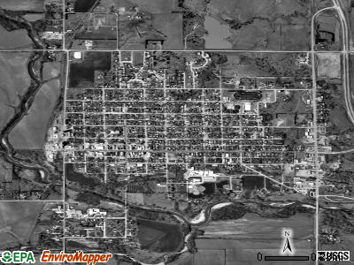 Harbor Springs satellite photo by USGS