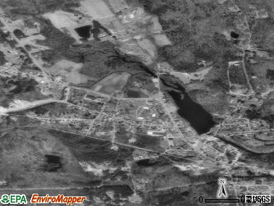 Harrisville satellite photo by USGS