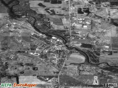 Somerset satellite photo by USGS
