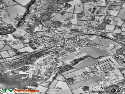 Hampton satellite photo by USGS