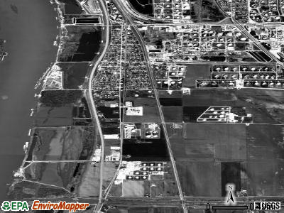 Hartford satellite photo by USGS