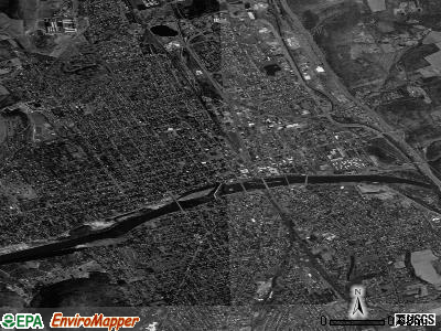 Elmira satellite photo by USGS