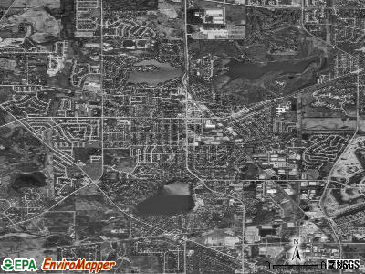 Mundelein satellite photo by USGS