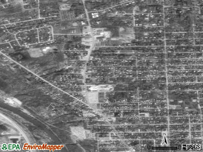 New Castle Northwest satellite photo by USGS