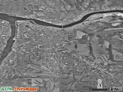 Lewiston satellite photo by USGS
