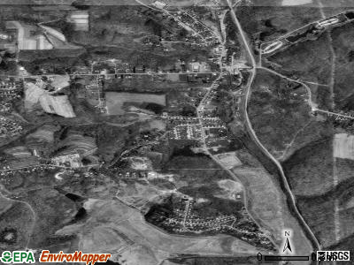 Russellton satellite photo by USGS