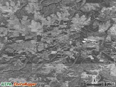 Hackleburg satellite photo by USGS
