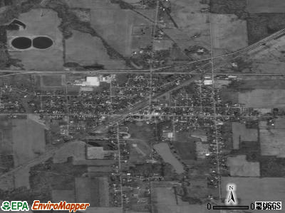 Greenwich satellite photo by USGS