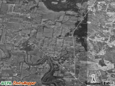 Walterhill satellite photo by USGS