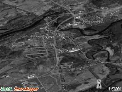 Philadelphia satellite photo by USGS