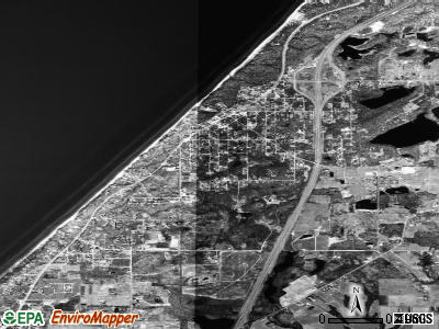 Michigan Beach satellite