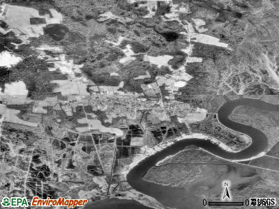 Port Norris satellite photo by USGS