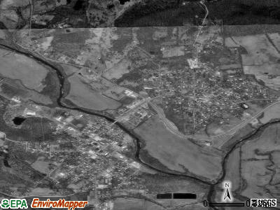Marble Hill satellite photo by USGS