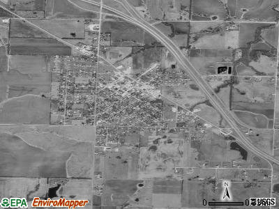 Garden City satellite photo by USGS