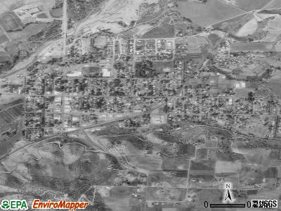 Paonia satellite photo by USGS