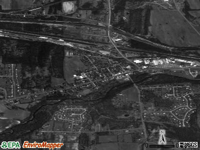 Macedon satellite photo by USGS