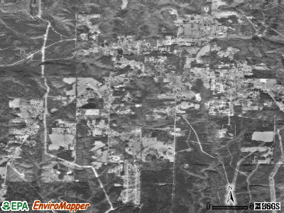 Rock Creek satellite photo by USGS