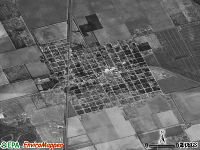 La Pryor satellite photo by USGS