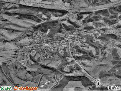 Owingsville satellite photo by USGS