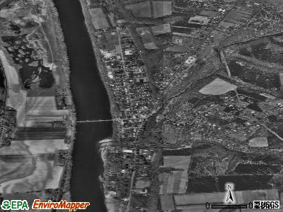 Frenchtown satellite photo by USGS