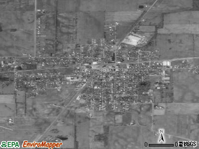 Forest satellite photo by USGS