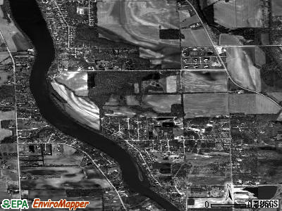 Lakewood Shores satellite photo by USGS