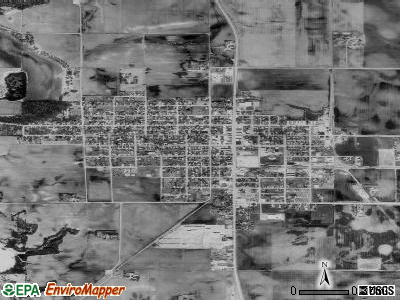 Winnebago satellite photo by USGS