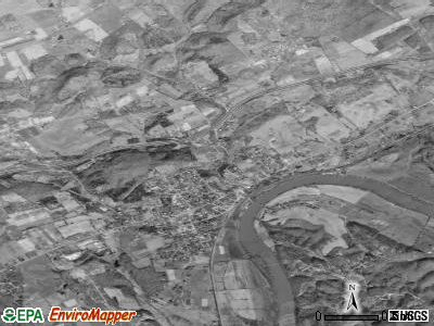 Surgoinsville satellite photo by USGS