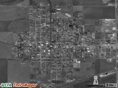 Boise satellite photo by USGS
