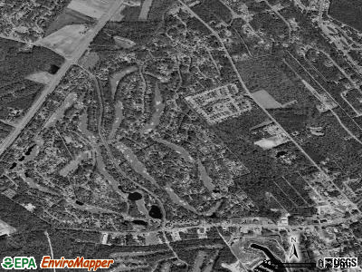 Carolina Shores satellite photo by USGS