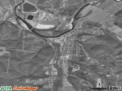 Noel satellite photo by USGS