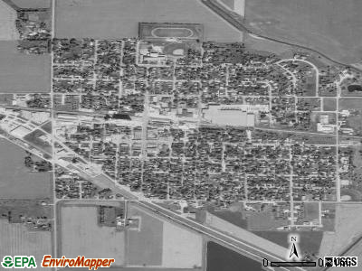 Laurens satellite photo by USGS