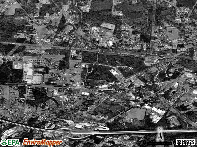 Hildebran satellite photo by USGS
