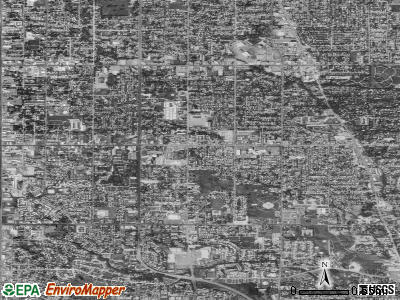 Millcreek satellite photo by USGS