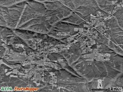 Sylvan Springs satellite photo by USGS