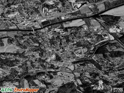 Jonesville satellite photo by USGS
