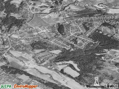 Jericho satellite photo by USGS