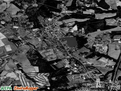 Dobson satellite photo by USGS