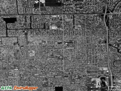 Westchester satellite photo by USGS