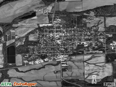Mackinaw satellite photo by USGS