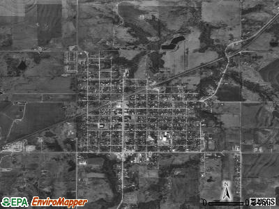 Wetumka satellite photo by USGS