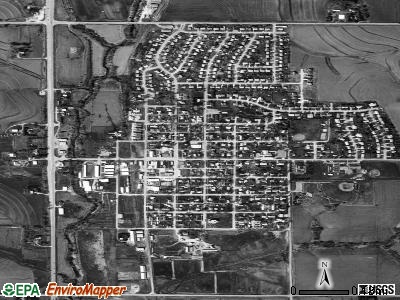 Springfield satellite photo by USGS