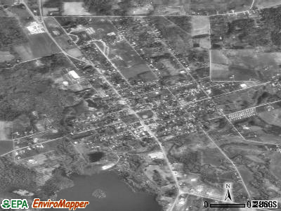 Waterford satellite photo by USGS