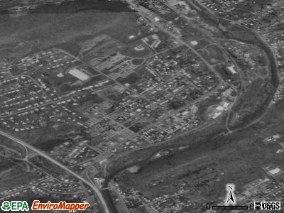 Highland Park satellite photo by USGS