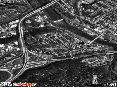 West Conshohocken satellite photo by USGS