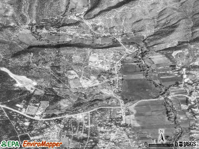 Pecos satellite photo by USGS